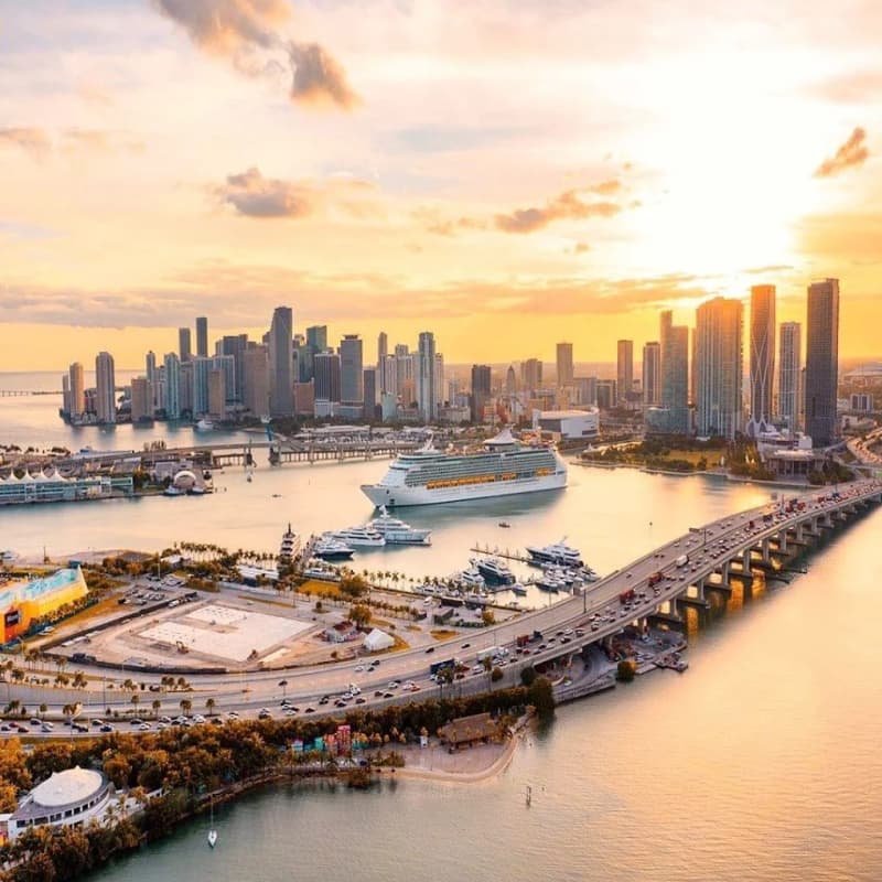 View of Miami, FL